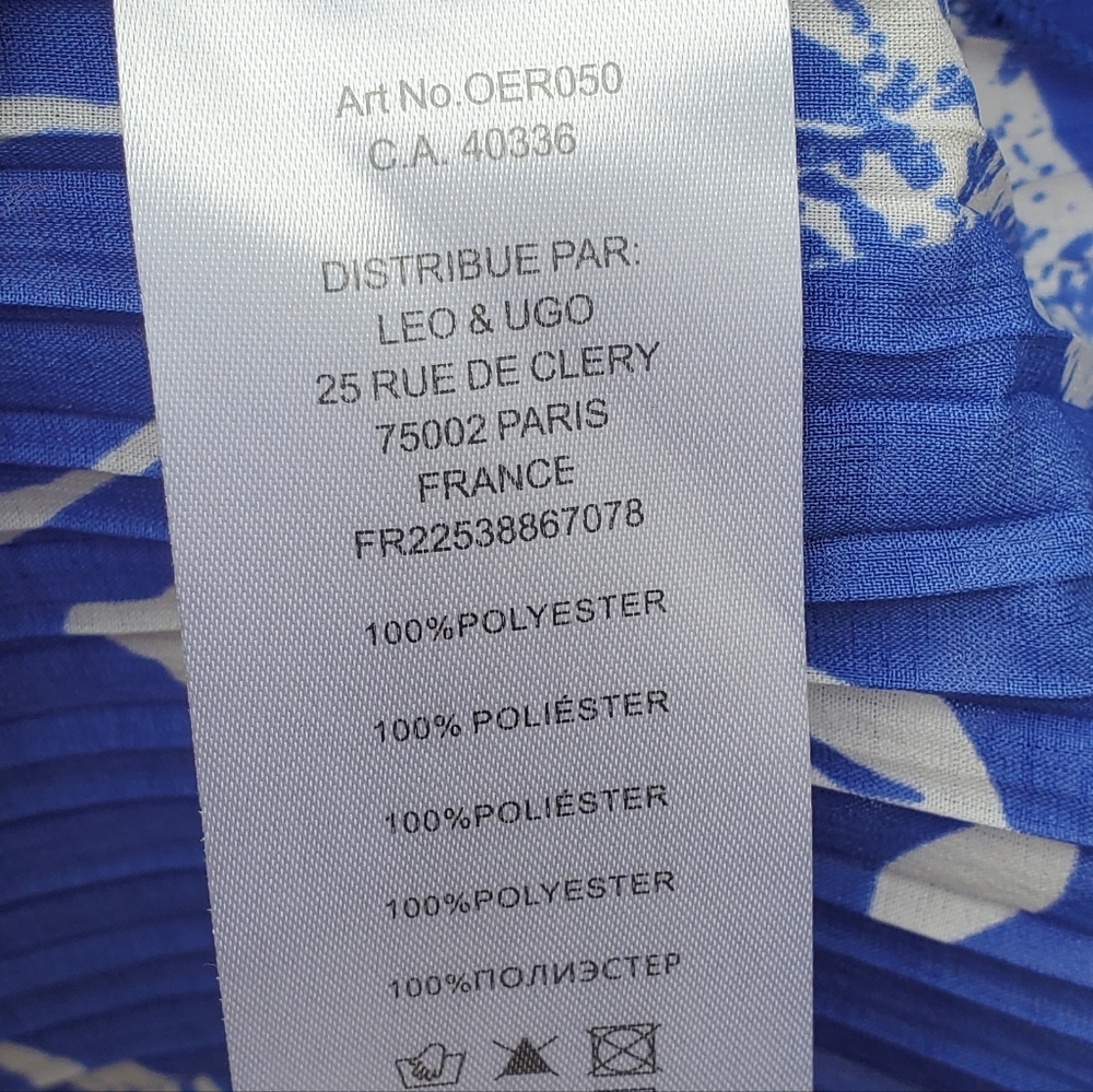 Leo & Ugo Paris Bold Print Midi Dress - Picture 6 of 7